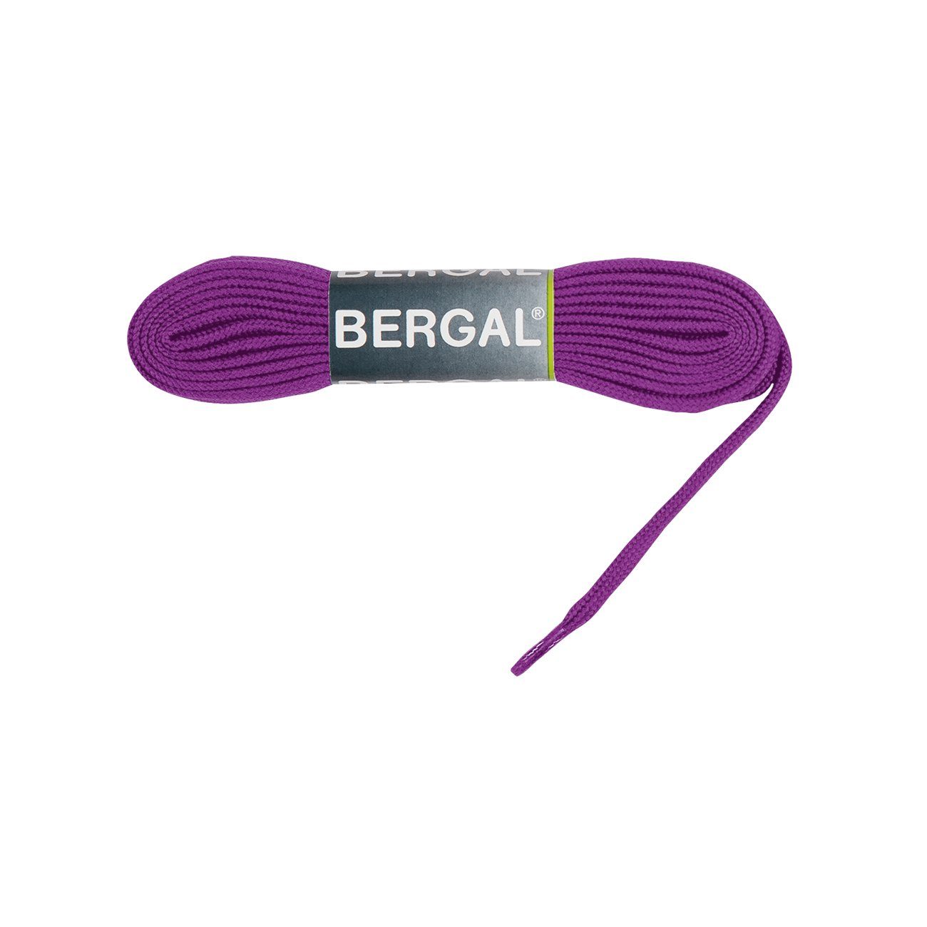 Bergal Schnürsenkel Sneaker Laces - Flach - 10 mm Breit Neonlila