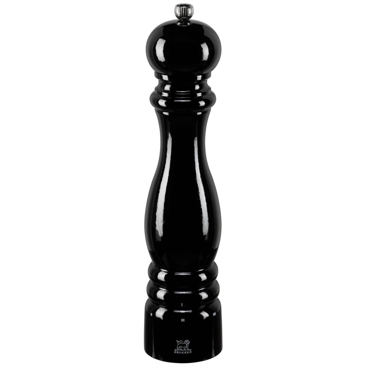 PEUGEOT Gewürzmühle PARIS Pfeffermühle Buchenholz schw lackiert 30 cm