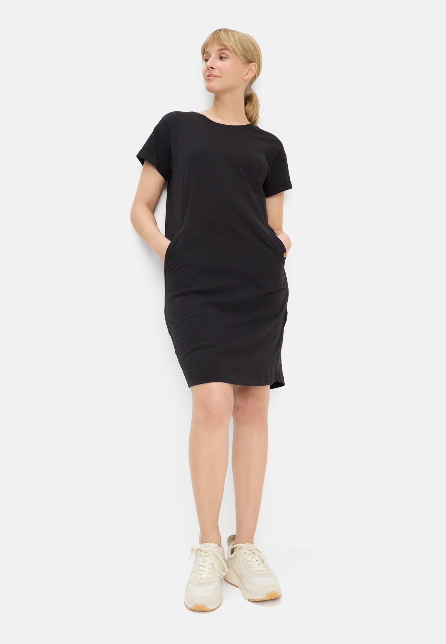 camel active Shirtkleid aus reiner Baumwolle Kurzarm – Bild 3 von 5