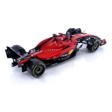 Bburago Modellauto F1 Ferrari SF-23, 2023 Leclerc, Maßstab 1:18, originalgetreu