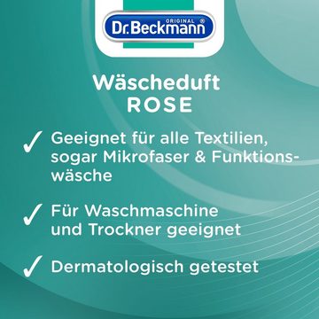 Dr. Beckmann Wäscheduft Rose, für frischen und langanhaltenden Duft, 1500 ml Weichspüler (6-St)