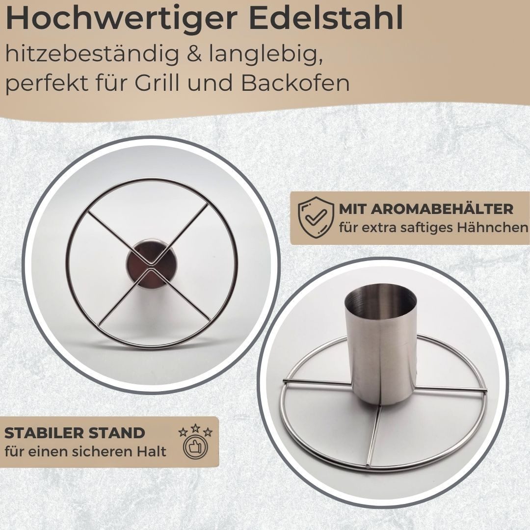 Topanbieter999 Grillschale, Edelstahl