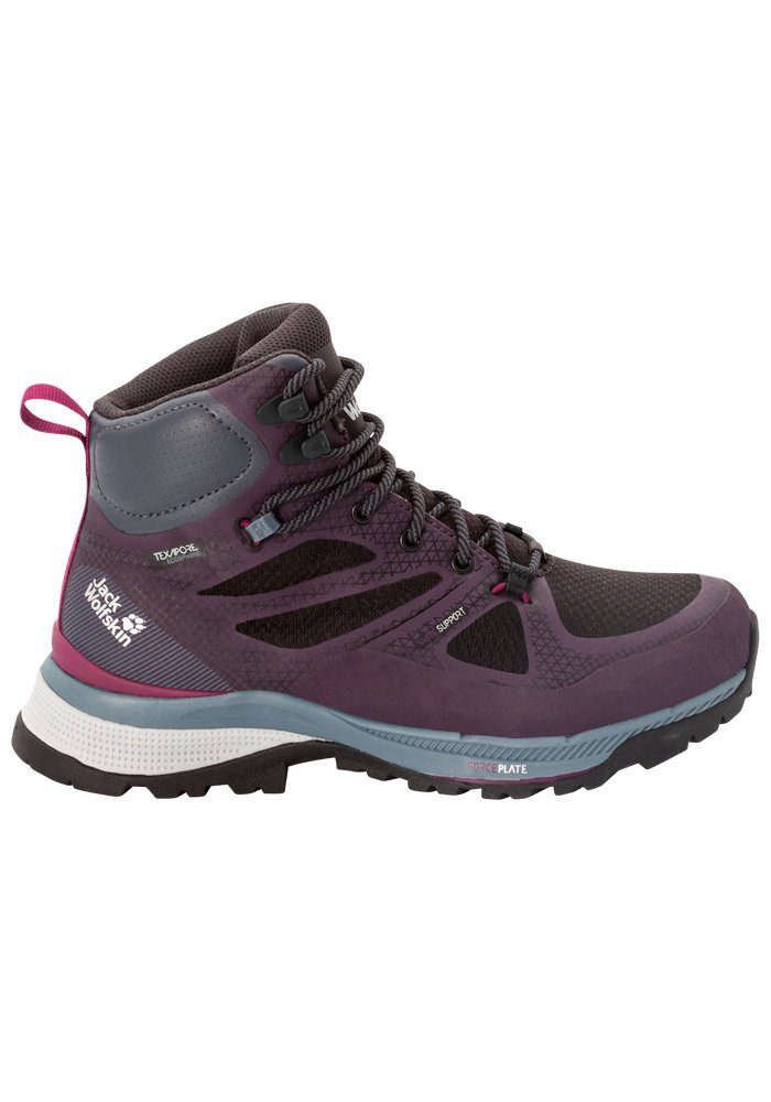 Beliebtheitssieger des Monats Jack Wolfskin FORCE STRIKER MID Wanderschuh W TEXAPORE