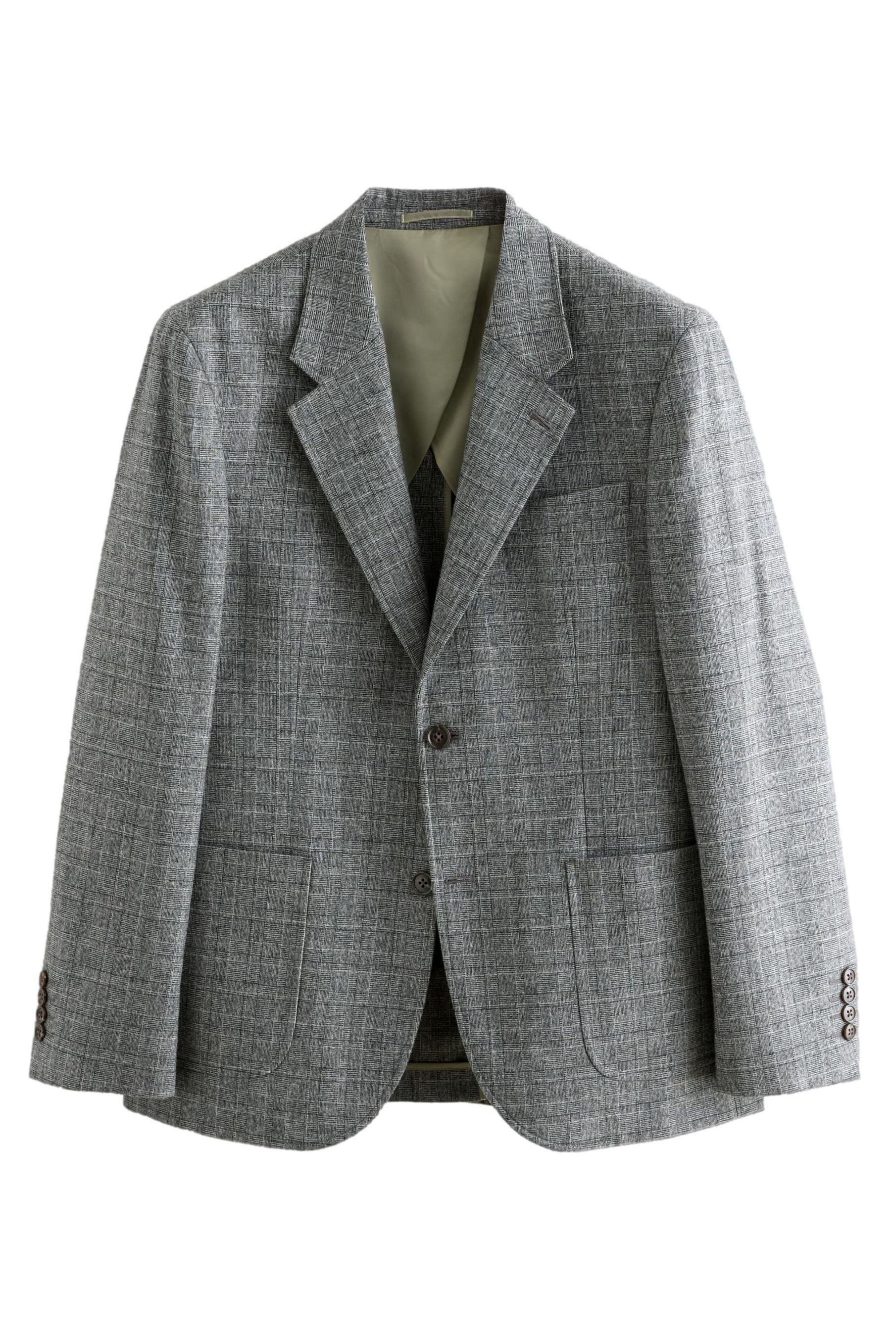 Next Sakko Tailored Fit Anzugsakko mit Karostruktur (1-tlg)