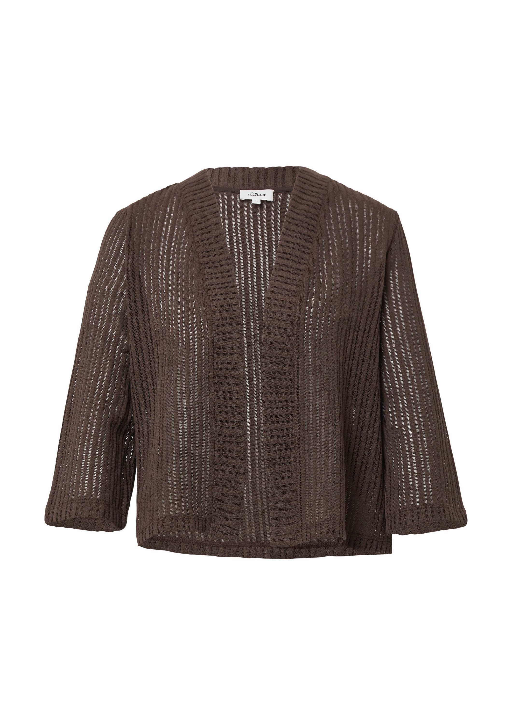 s.Oliver Cardigan Indoor-Jacke (1-tlg) günstig online kaufen