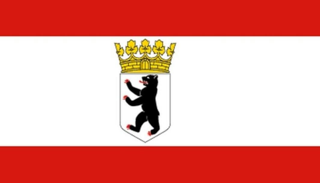 flaggenmeer Flagge Berlin g/m² Wappen 80 mit