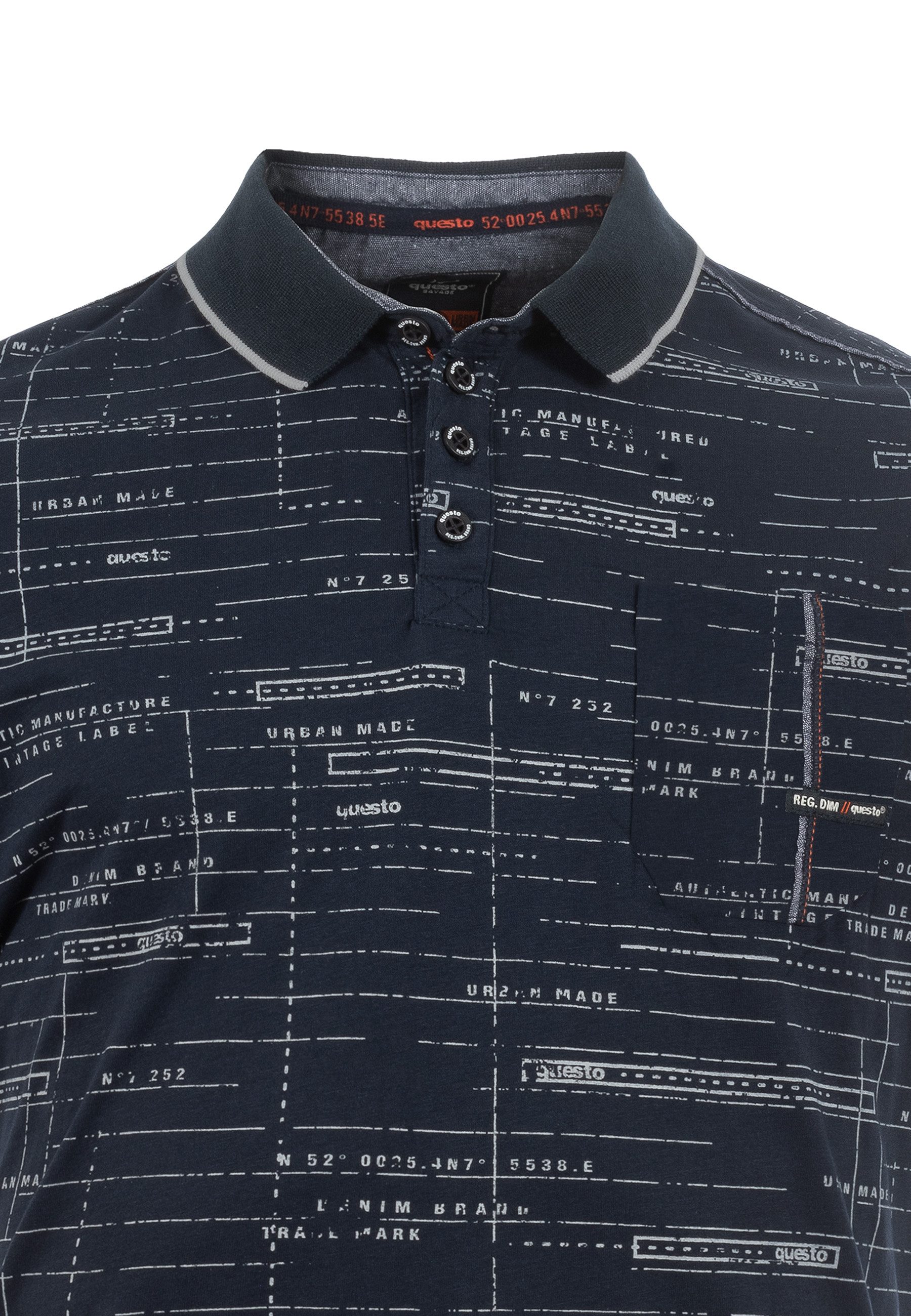 S'questo Poloshirt Polo 1/2