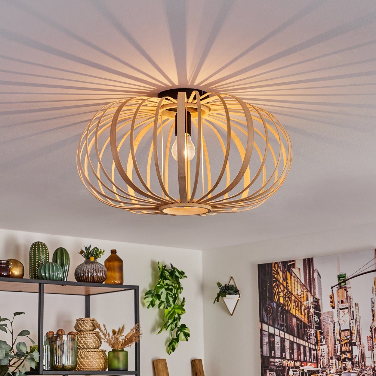 hofstein Deckenleuchte »Aidone« Deckenlampe aus Metall günstig online kaufen
