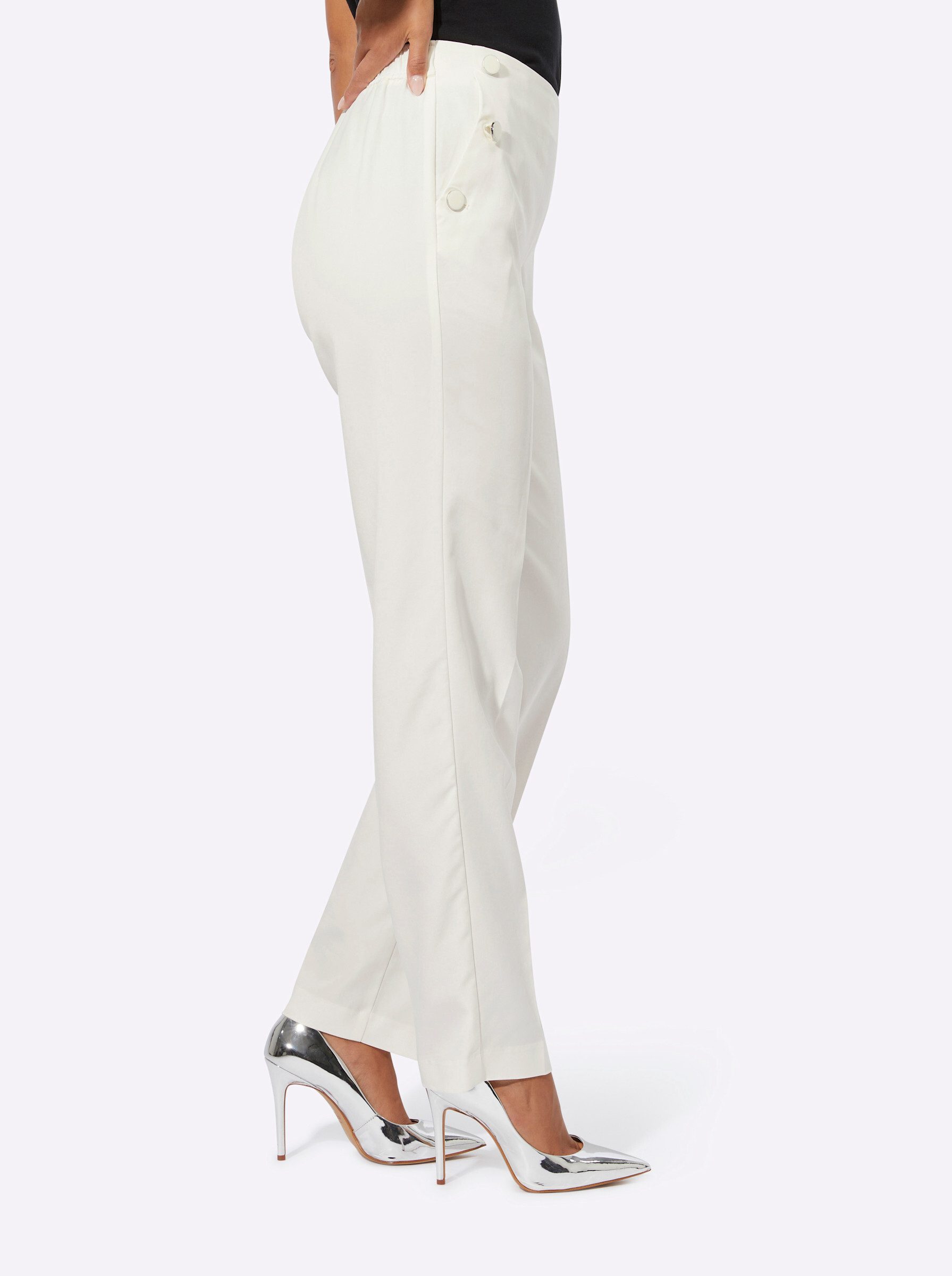 creation L Jerseyhose Bügelfaltenhose . günstig online kaufen