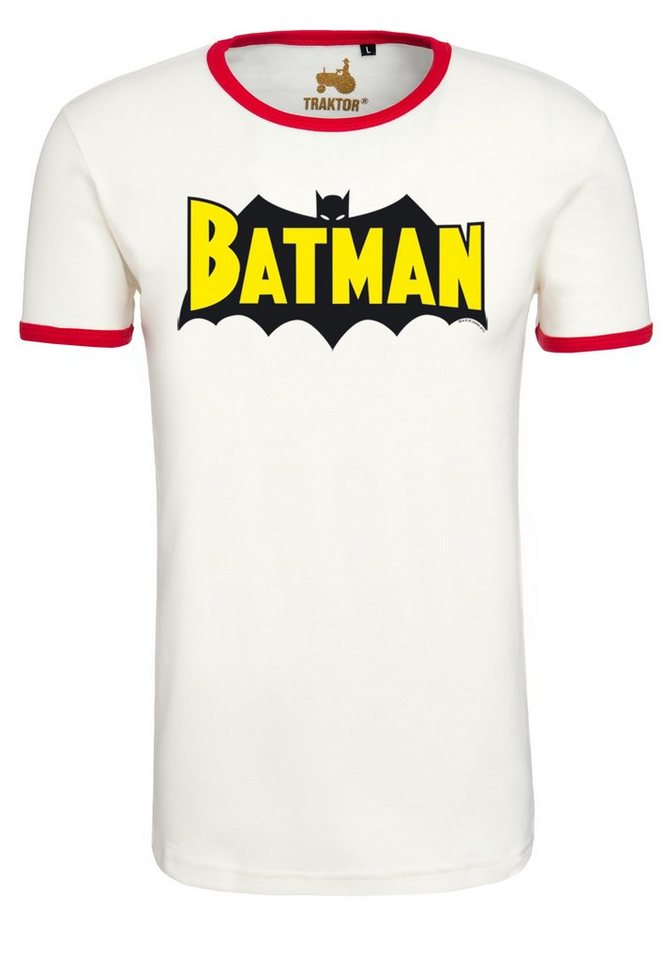 LOGOSHIRT T-Shirt Batman - Wings mit trendigem Superhelden-Print,  Authentisches, offiziell lizenziertes Grafik T-Shirt