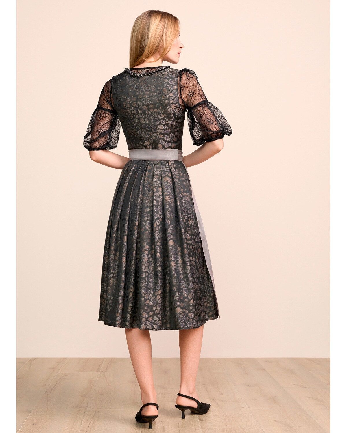 KRÜGER COLLECTION Dirndl Midi-Jacquard-Dirndl Ivena