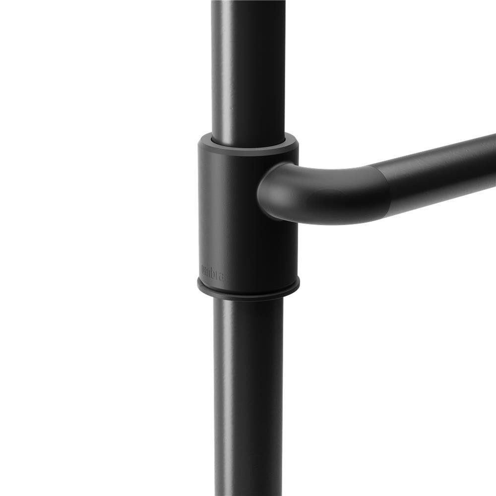 Umbra Vorhangstange Anywhere Rod Ausziehbare Vorhangstange und Raumteiler, geklemmt, in Schwarz, 316x175cm
