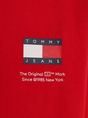 Tommy Jeans Kapuzensweatshirt TJM REG ESSENTIAL FLAG HOOD EXT mit Kängurutasche