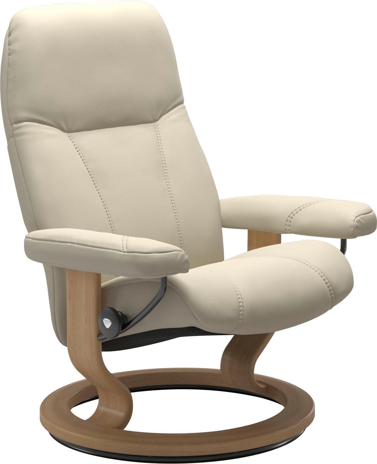 Stressless® Relaxsessel Consul, mit Classic Base, Größe M, Gestell Eiche