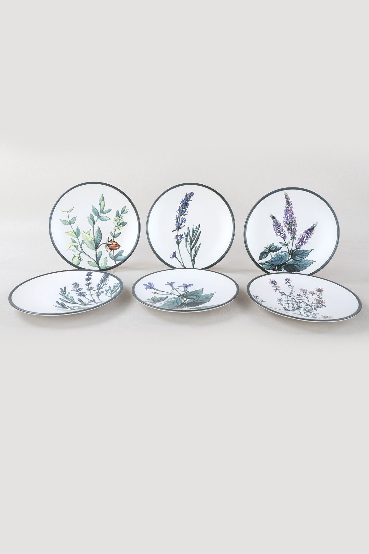 Hermia Concept Teller-Set 100% CERAMIC STONEWARE M1731 (6-tlg)