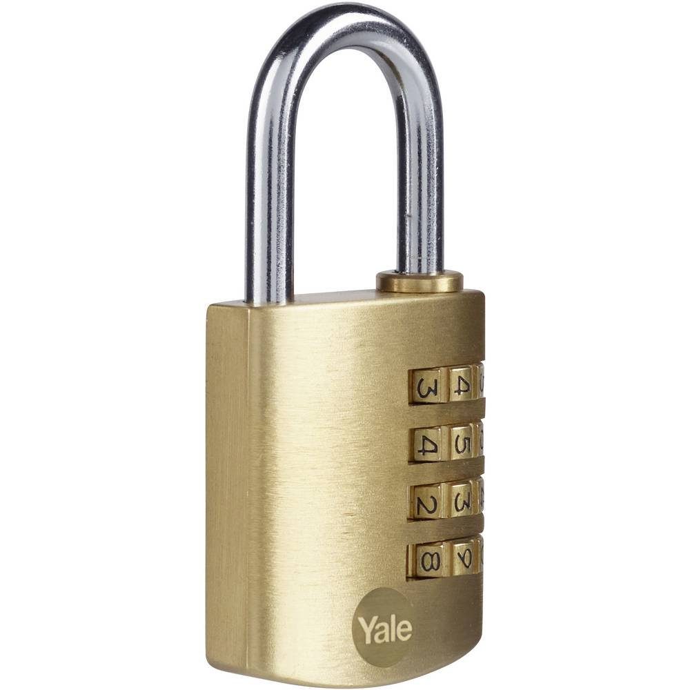 Yale Vorhängeschloss Messing Zahlenschloss 40 mm Y150B/40/130/1
