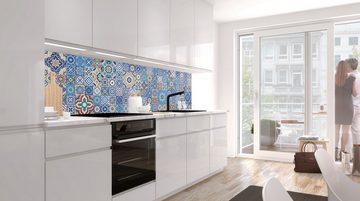Stickerprofis Küchenrückwand MAROKKO FLIESEN, (Premium), 1,5mm, selbstklebend, hält auf besonders vielen Öberflächen