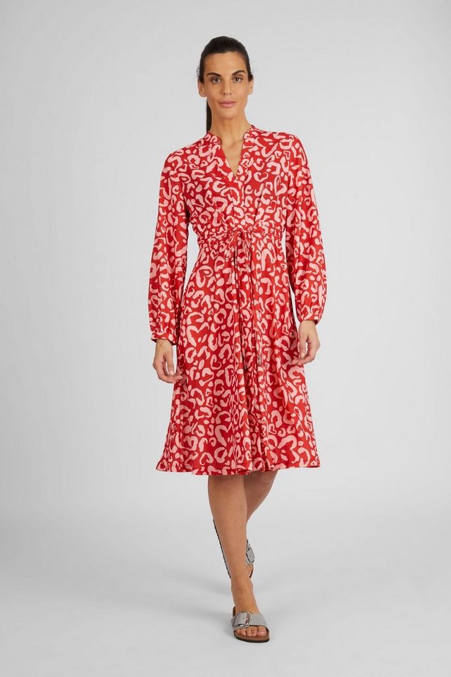 Kleid mit tunnelzug in der taille Clearance