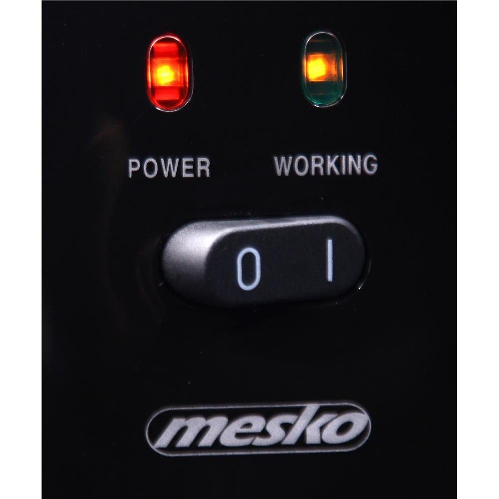 Mesko Fritteuse MS 4908, 1800 W, elektrisch, 2,5 L, Temperaturregler, abnehmbarer Ölbehälter, Schwarz