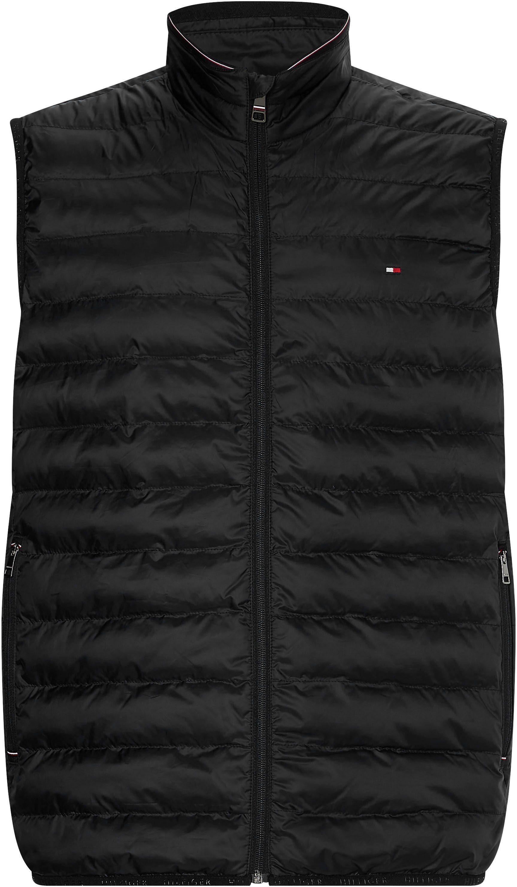 Tommy Hilfiger Steppweste Tall Black Big BT-PACKABLE VEST-B & RECYCLED