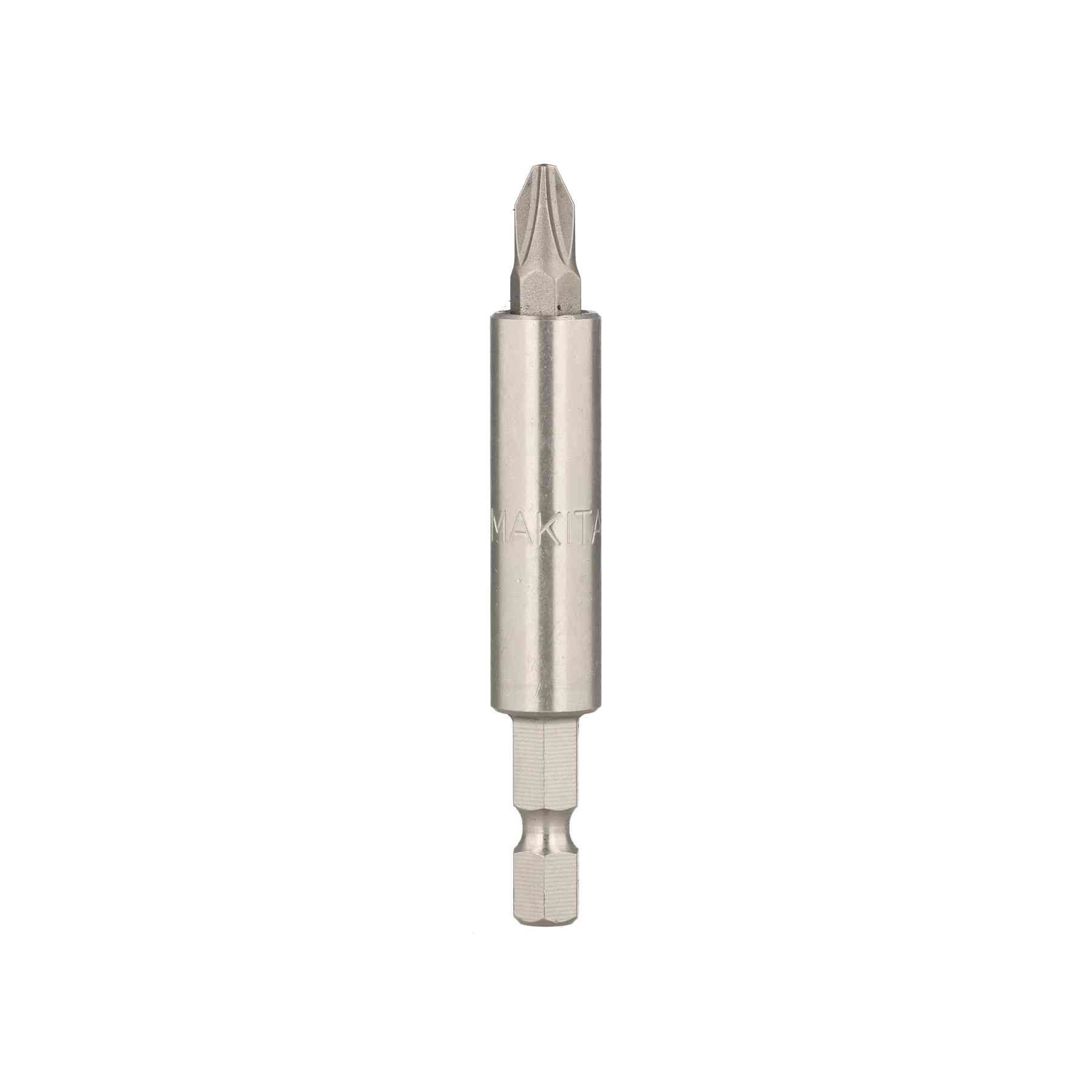 Makita Bithalter 1/4" – fest integrierter PH2 Bit – Fest-in-Fest – für Akkuschrauber, (1-tlg)