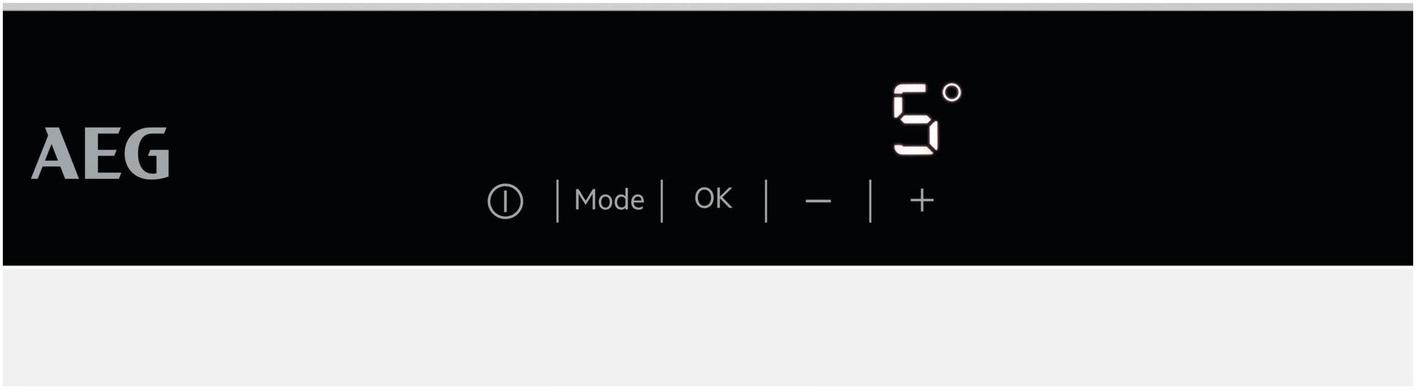 AEG Einbaukühlschrank Serie 5000 TSF5O12EF, 87,3 cm hoch, 55,6 cm breit, 137 L, variable Glasablagen bis zu 25 kg belastbar, Touch, Festtür