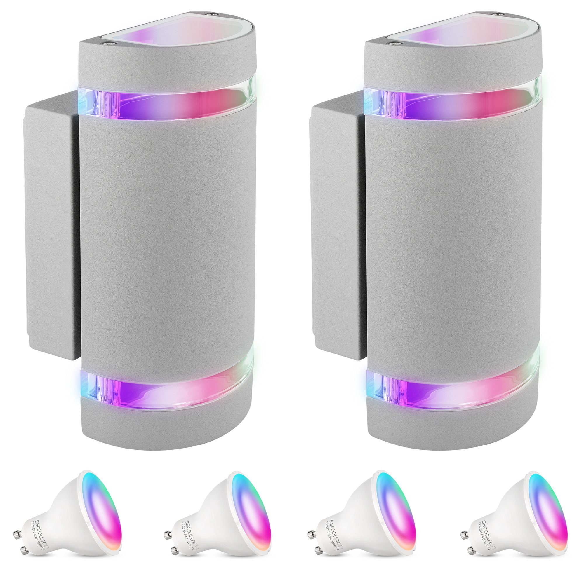 SSC-LUXon LED Außen-Wandleuchte ZORA Wandleuchte Up günstig online kaufen