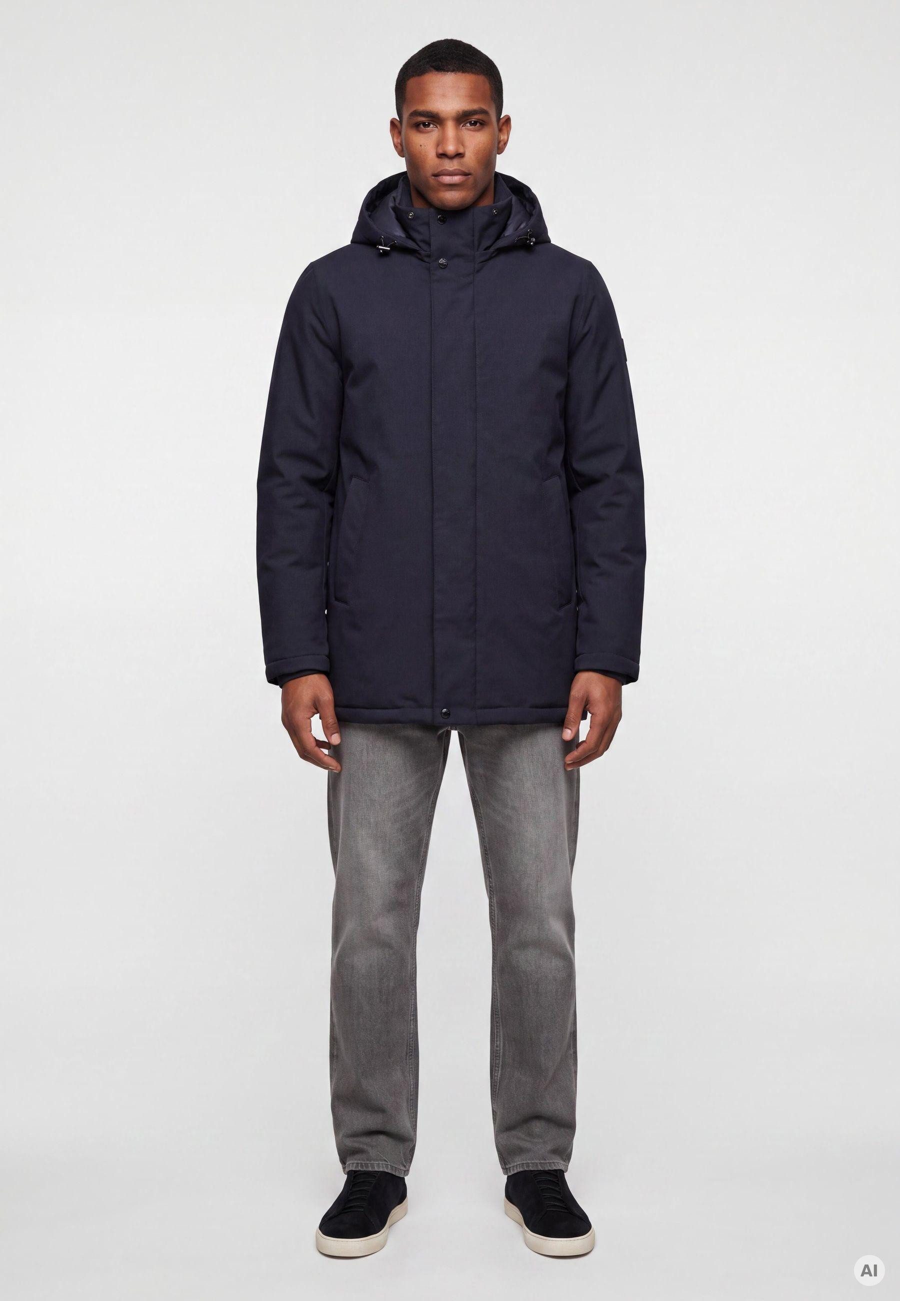 MILESTONE Parka MSLennox Herren Jacke Mantel klassisch, sportlich normale Passform
