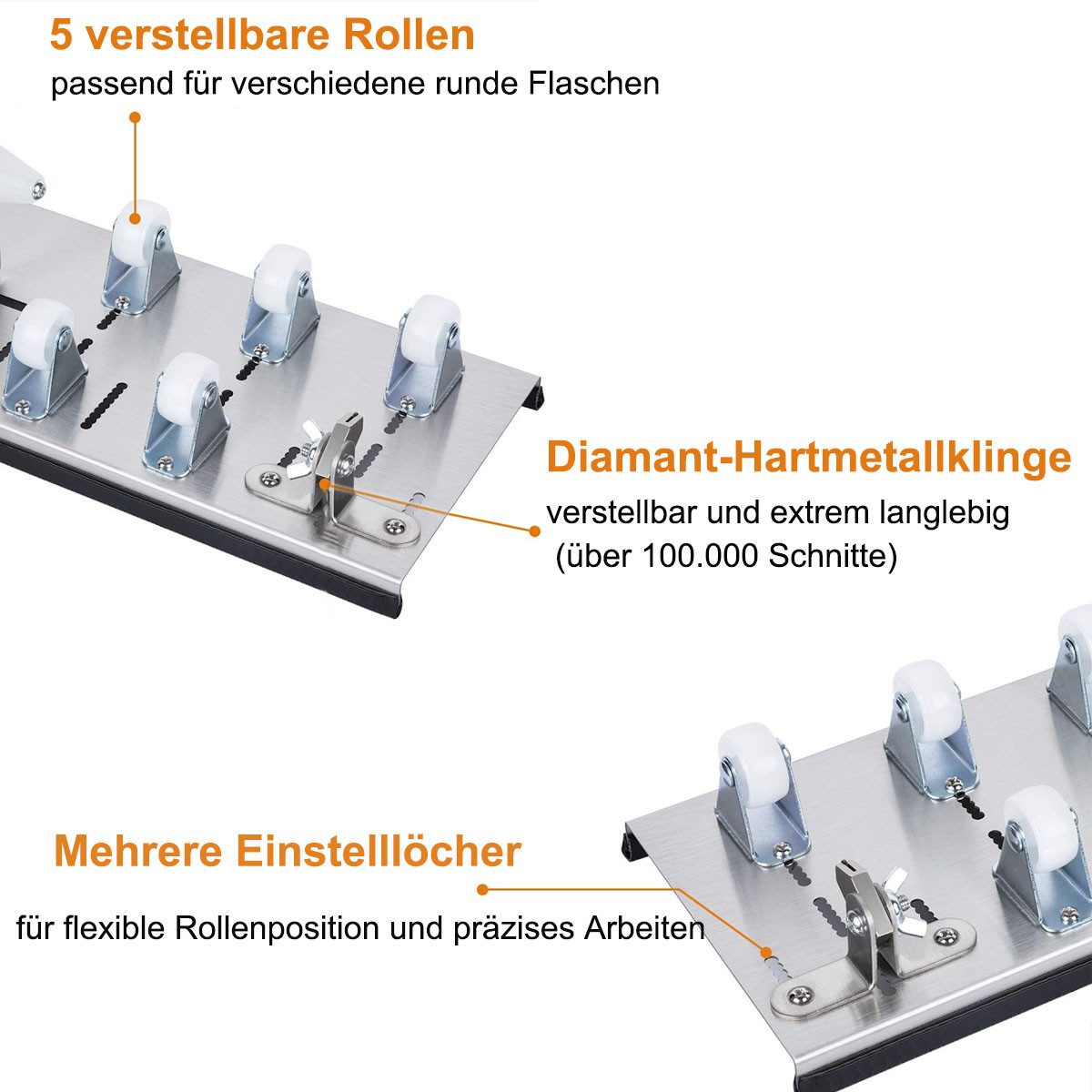 SURFOU Bohrersatz Glasschneider für Flaschen DIY-Gerät günstig online kaufen