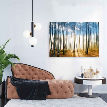 ArtMind XXL-Wandbild Shining woods, Premium Wandbilder als Poster & gerahmte Leinwand in verschiedenen Größen, Wall Art, Bild, Canvas