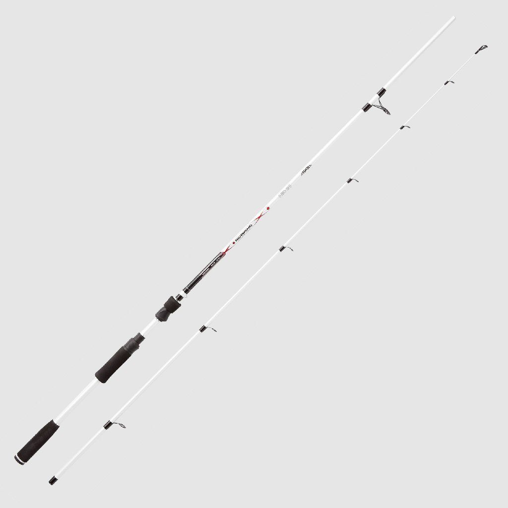 Jenzi Spinnrute Jenzi Spinnrute Rute Okinawa JPX Forelle Zander Hecht Carbon 2-teilig, (2-tlg)