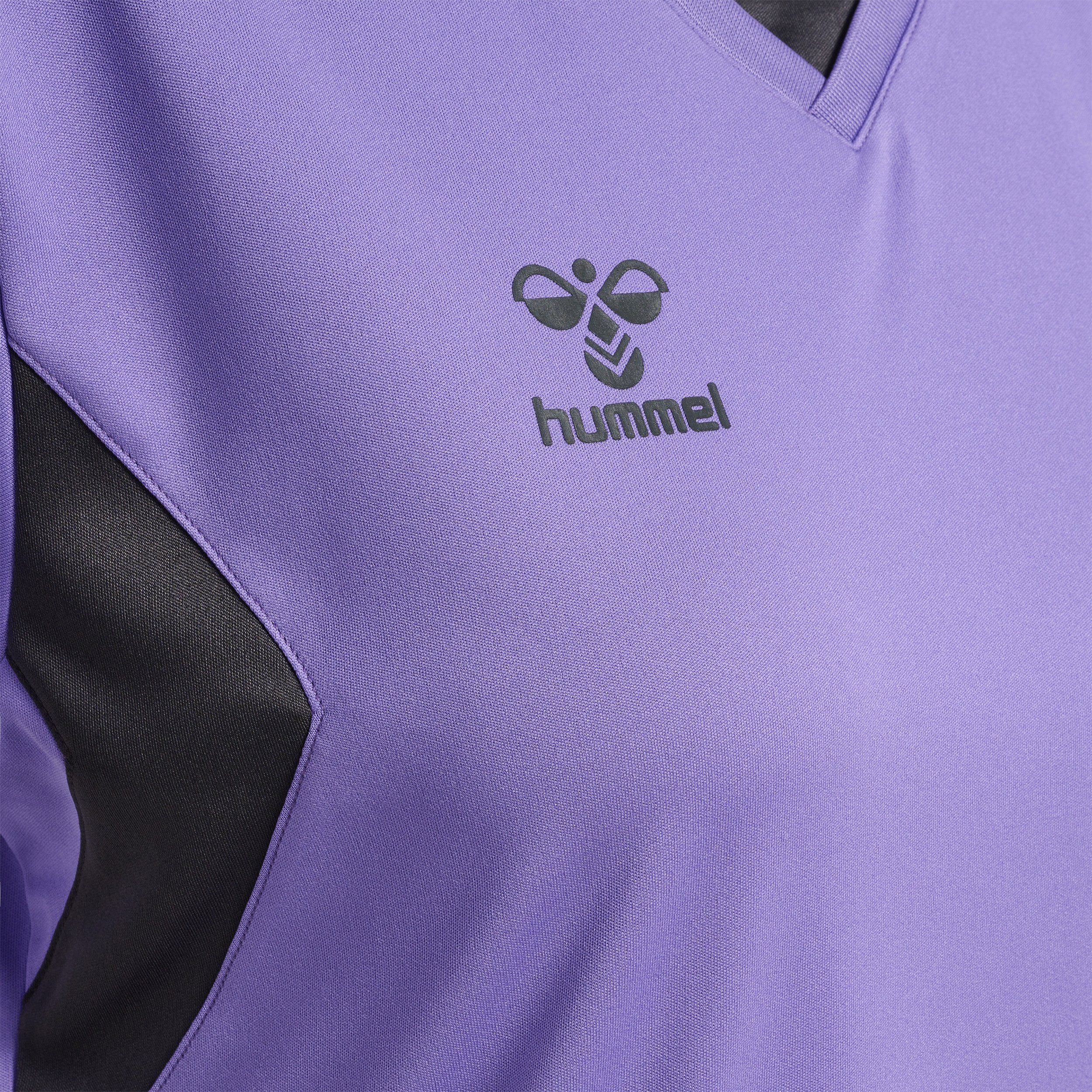 hmlAUTHENTIC hummel PURPLE/ASPHALT S/S PL Kurzarmshirt JERSEY DAHLIA WOM