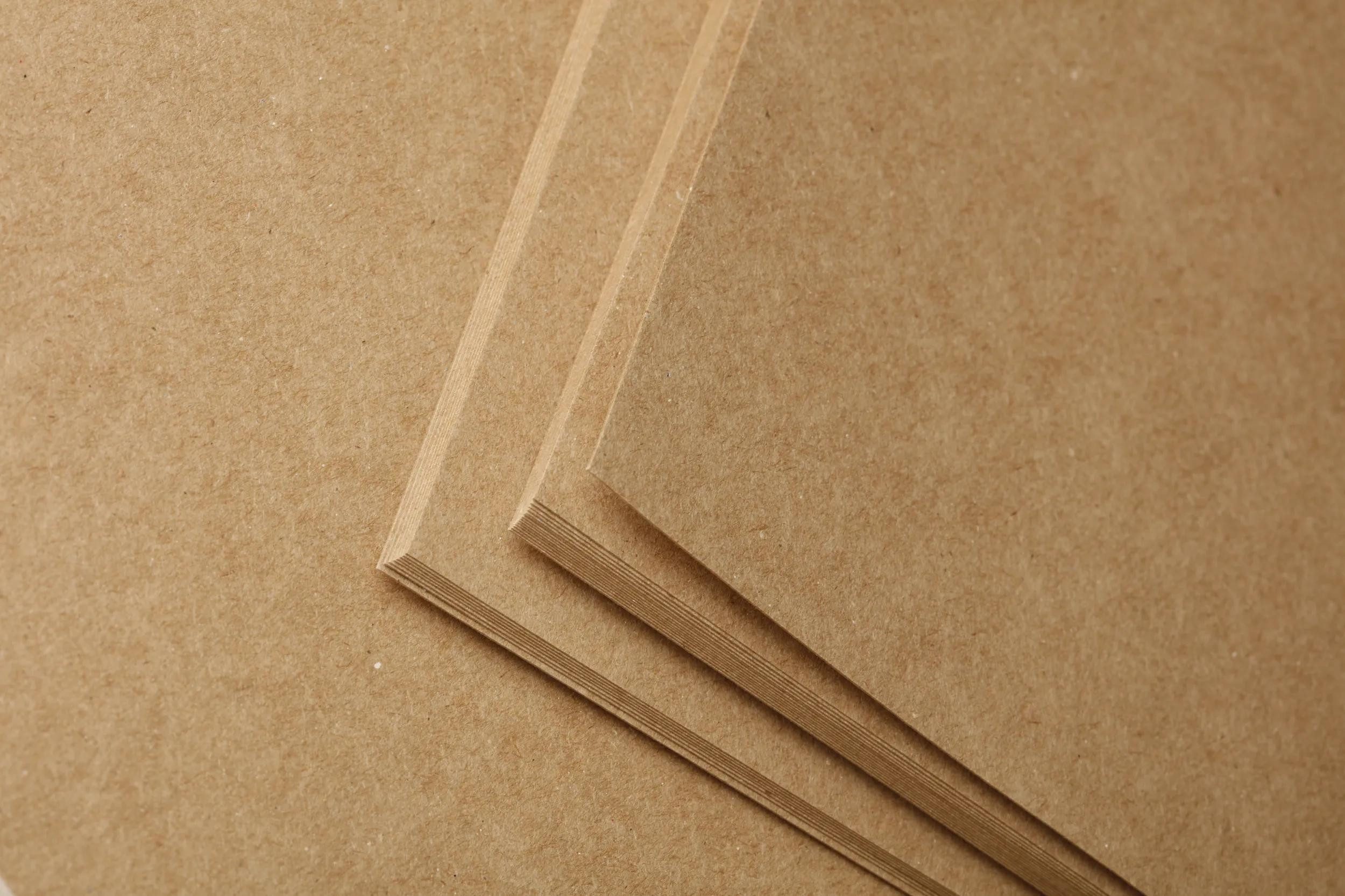 CLAIREFONTAINE Zeichenpapier Braunes Kraftpapier, Ries, A4, 25 Bogen 275g 975013C, Bögen Clairefontaine