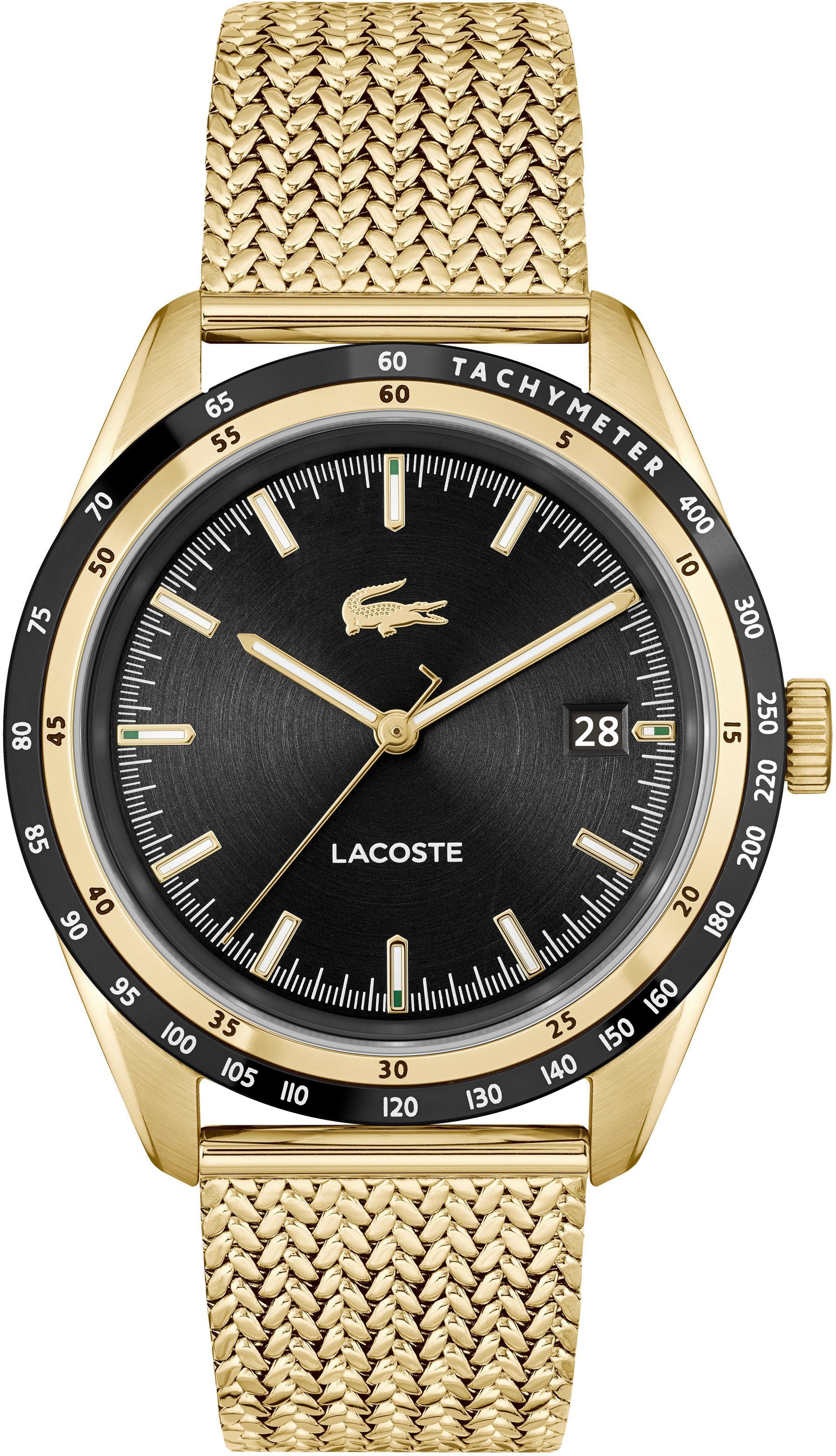 Lacoste gold shop watch mens