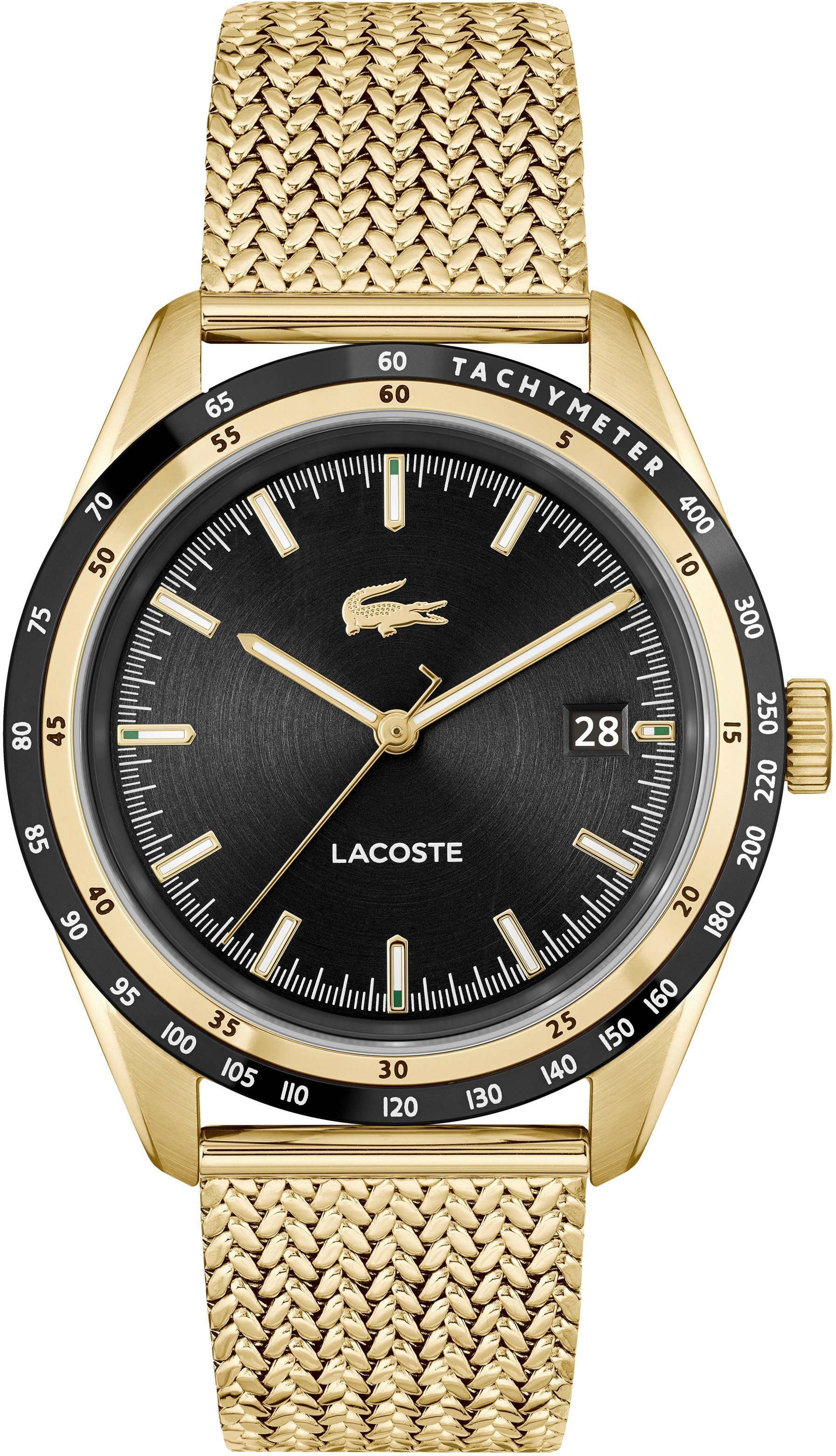 Lacoste Quarzuhr EVERETT, 2011295, Armbanduhr, Herrenuhr, Datum, Mineralglas