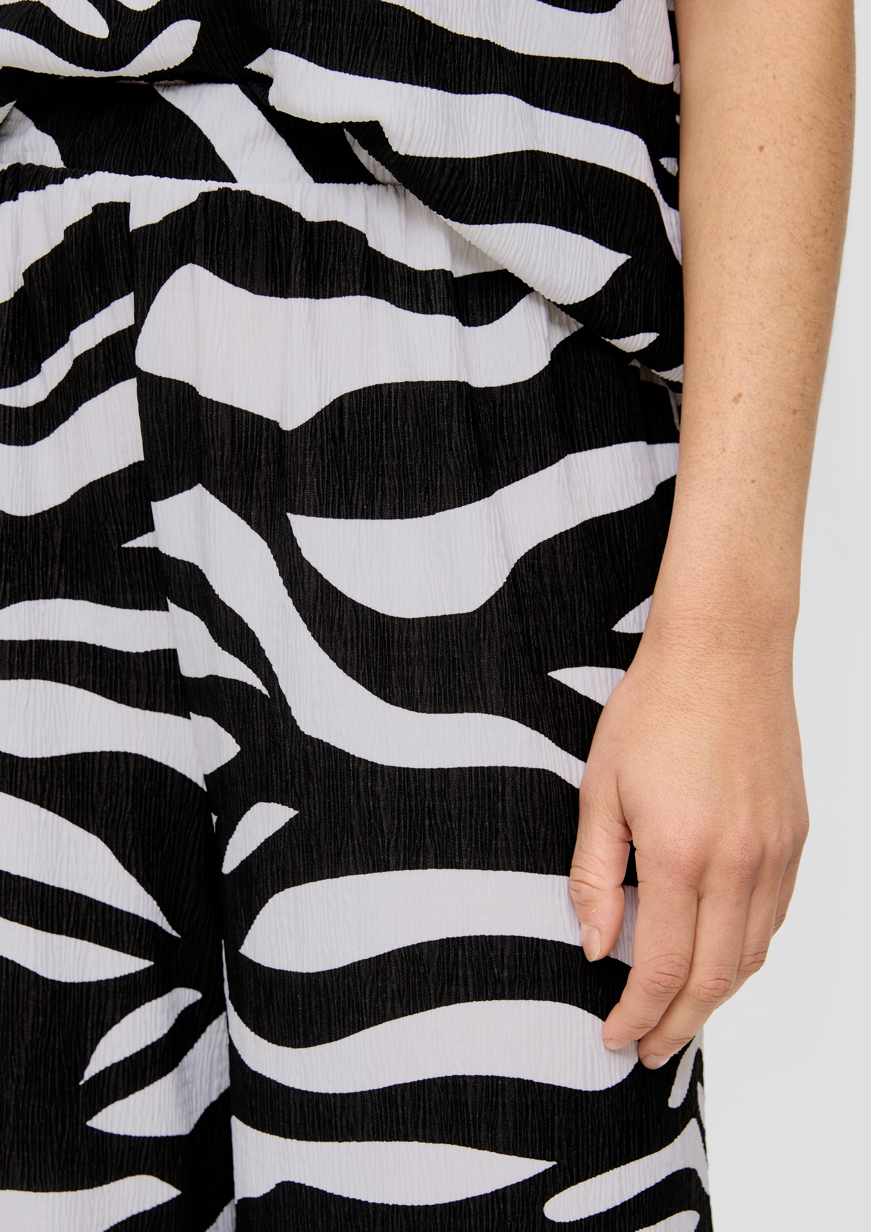 s.Oliver 7/8-Hose Jersey-Hose mit elastischem Bund günstig online kaufen