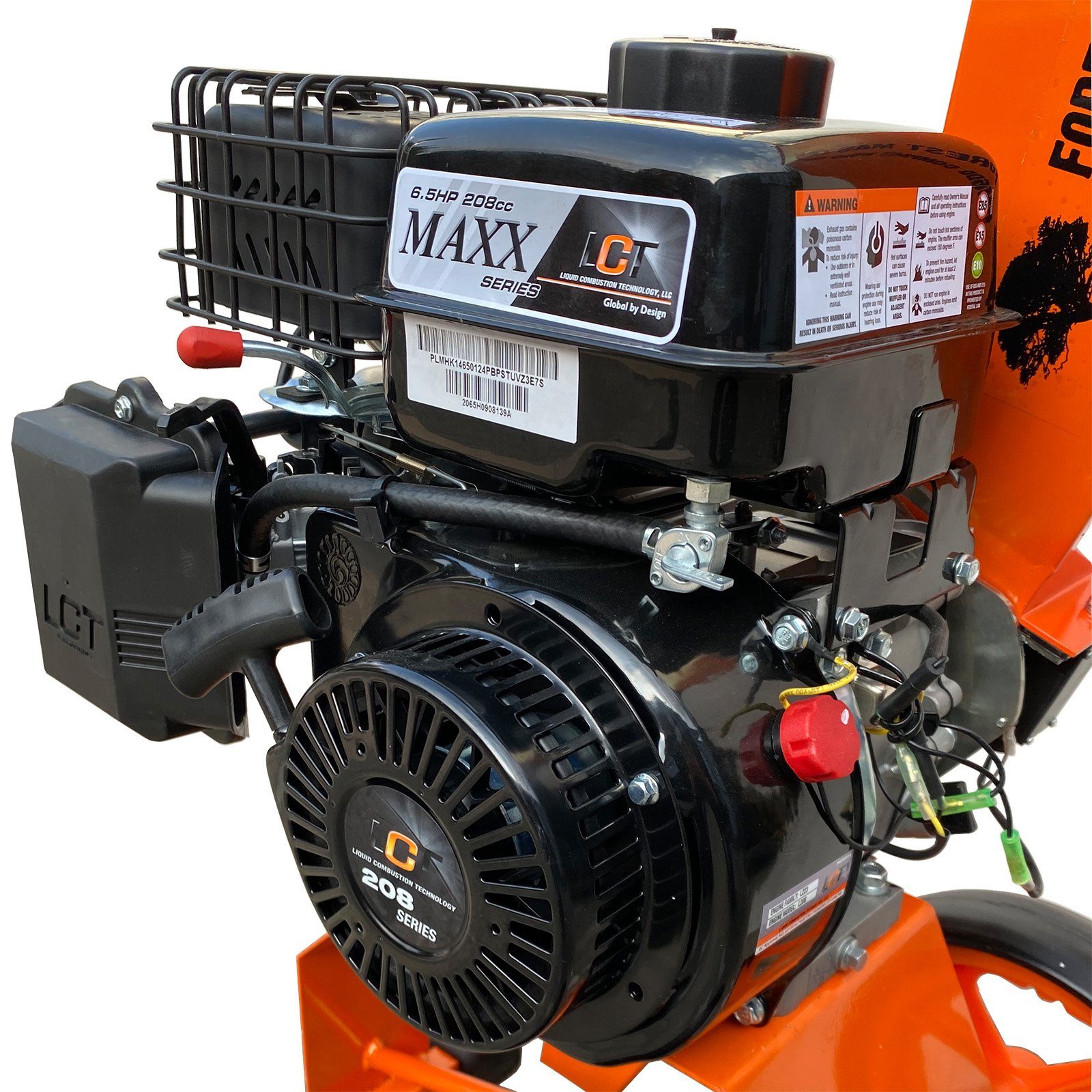 Forest Master Messerhäcksler Benzin Häcksler Mulcher 6 PS 208ccm 4-Takt FM6DD-MUL