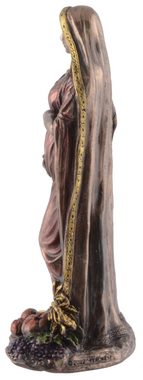 Vogler direct Gmbh Dekofigur Dreifaltigkeitsgöttin Mutter, Miniatur, Veronesedesign, bronziert/coloriert, Kunststein, Größe: L/B/H ca. 5x4x11cm