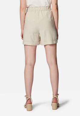 Mavi Shorts Leinen Stoff Shorts Hot Pants Bermuda 5489 in Natur