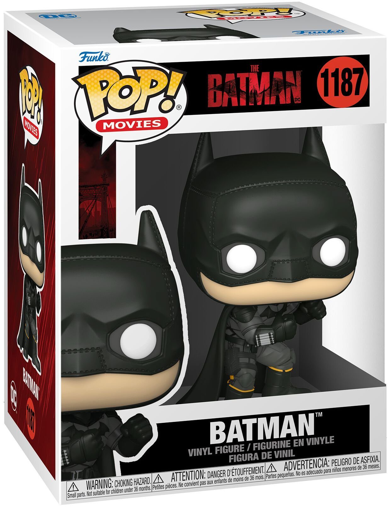 Batman - The Movies: DC - #1187 Actionfigur POP! Funko Batman Funko