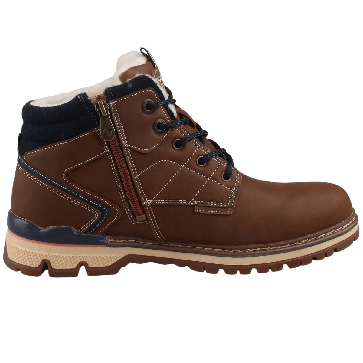 Dockers by Gerli 53TA103-650470 Stiefel Gefütterter Schnürboot mit wetterfester Docktex-Membran – Bild 2 von 5