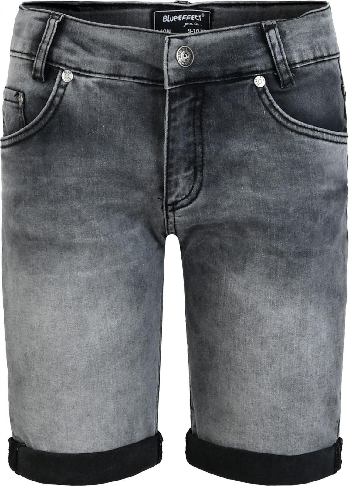 fit BLUE fit, Jungen slim Blue Jeans-Shorts Effect slim Slim-fit-Jeans EFFECT Jeans-Shorts