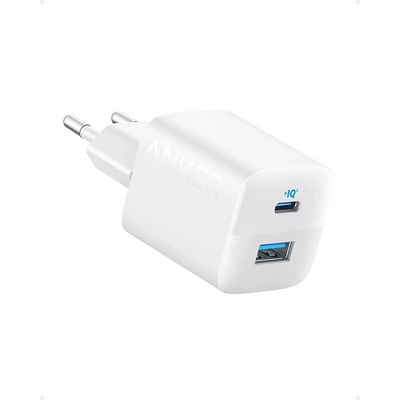 Anker 323 Charger (33W), weiß Ladegerät (USB-A + USB-C) USB-Ladegerät