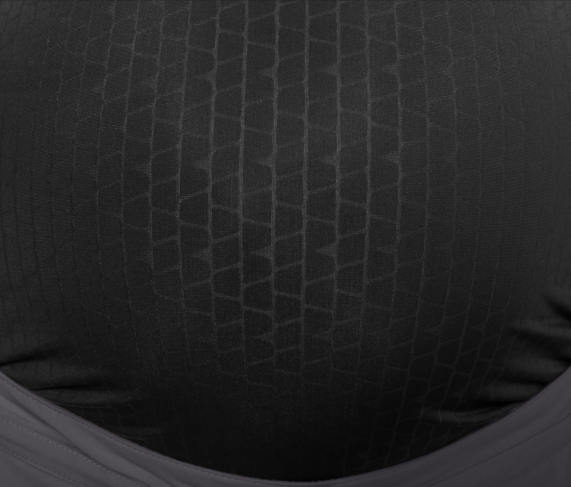 Bergson Outdoorhose SALLA Umstandshose Damen Überbauchbund, Schwangerschaftshose, Normalgrößen, grau elastischer recycelt