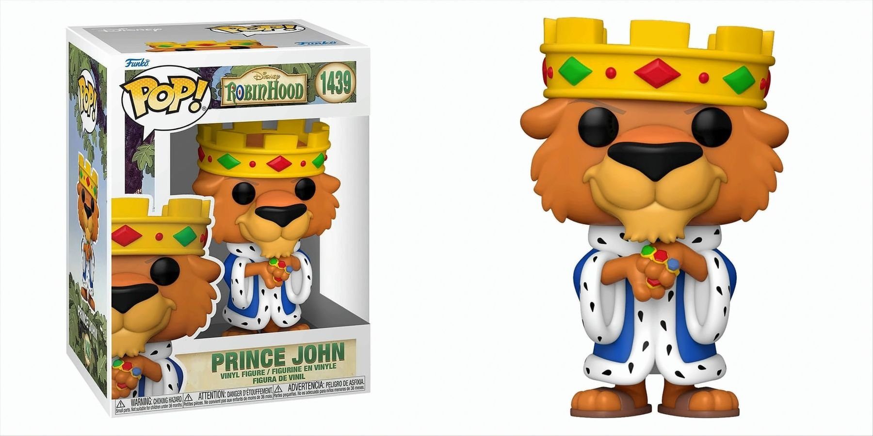 Funko Spielfigur POP - Disney - Robin Hood - Prince John