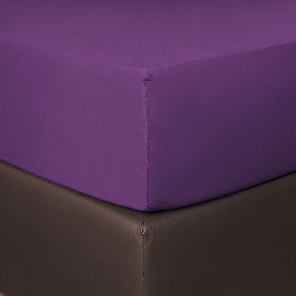BETTWARENSHOP Spannbettlaken Boxspring, Jersey, Gummizug: Rundumgummi, günstig online kaufen