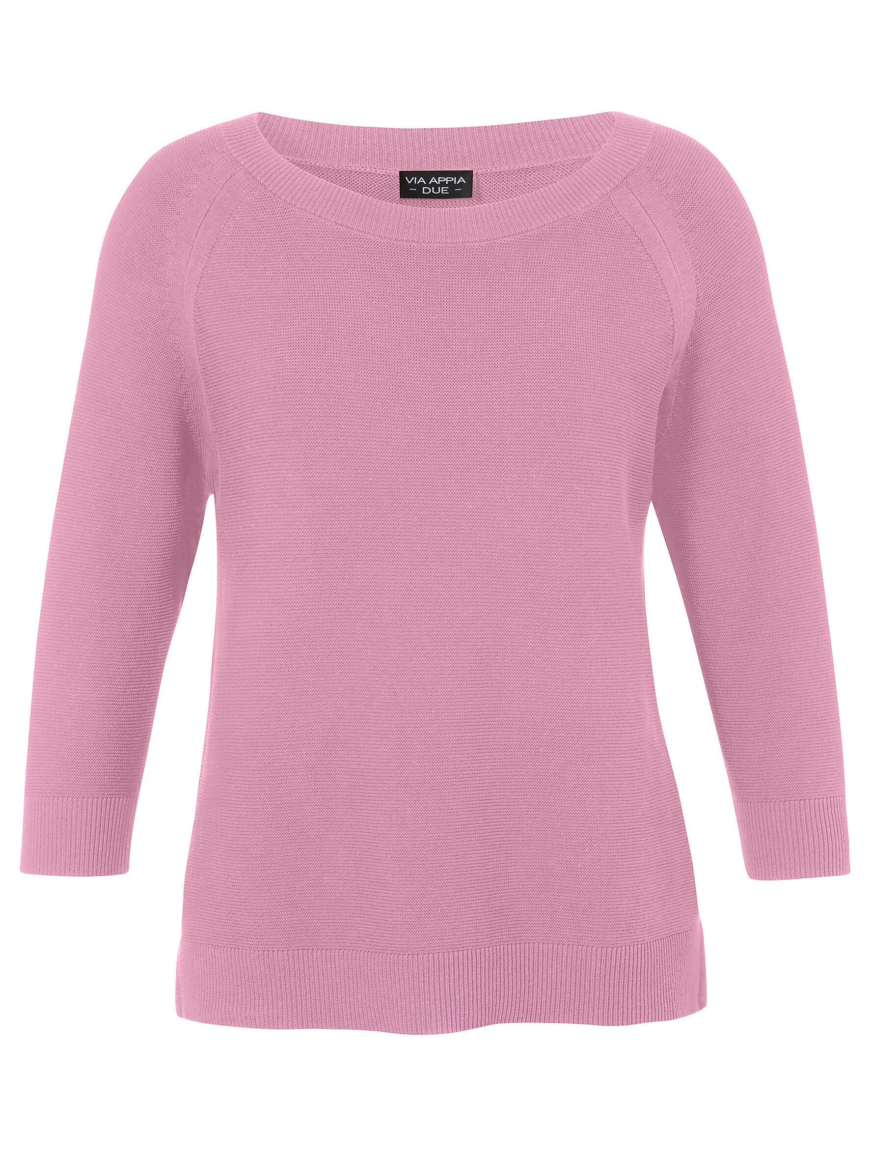 VIA APPIA DUE Rundhalspullover in großen Größen günstig online kaufen