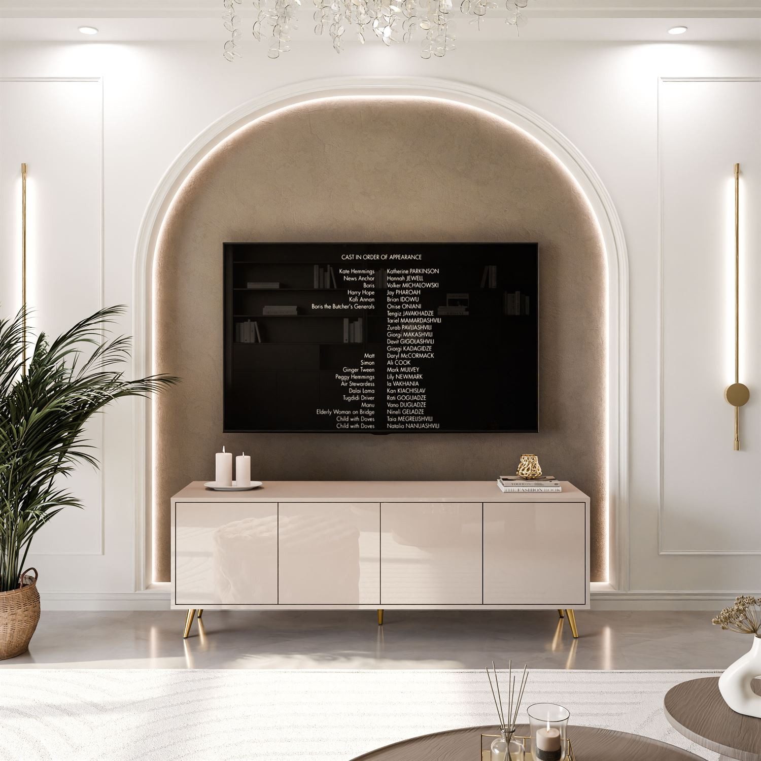 Lookway TV-Schrank SANAYI in Kaschmir mit günstig online kaufen