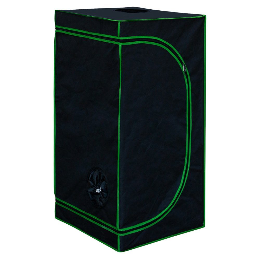 Kingpower Gewächshaus Grow Box Gewächshaus Zuchtzelt Growschrank Zuchtschrank 80x80x180 cm