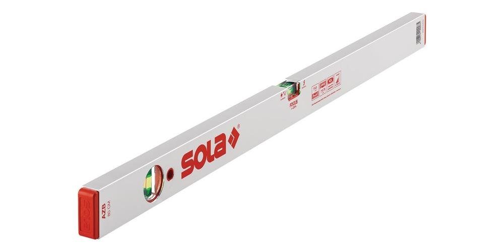 SOLA Wasserwaage Wasserwaage AZB 100 cm Aluminium silber 0,5 mm/m 0,50 mm/m